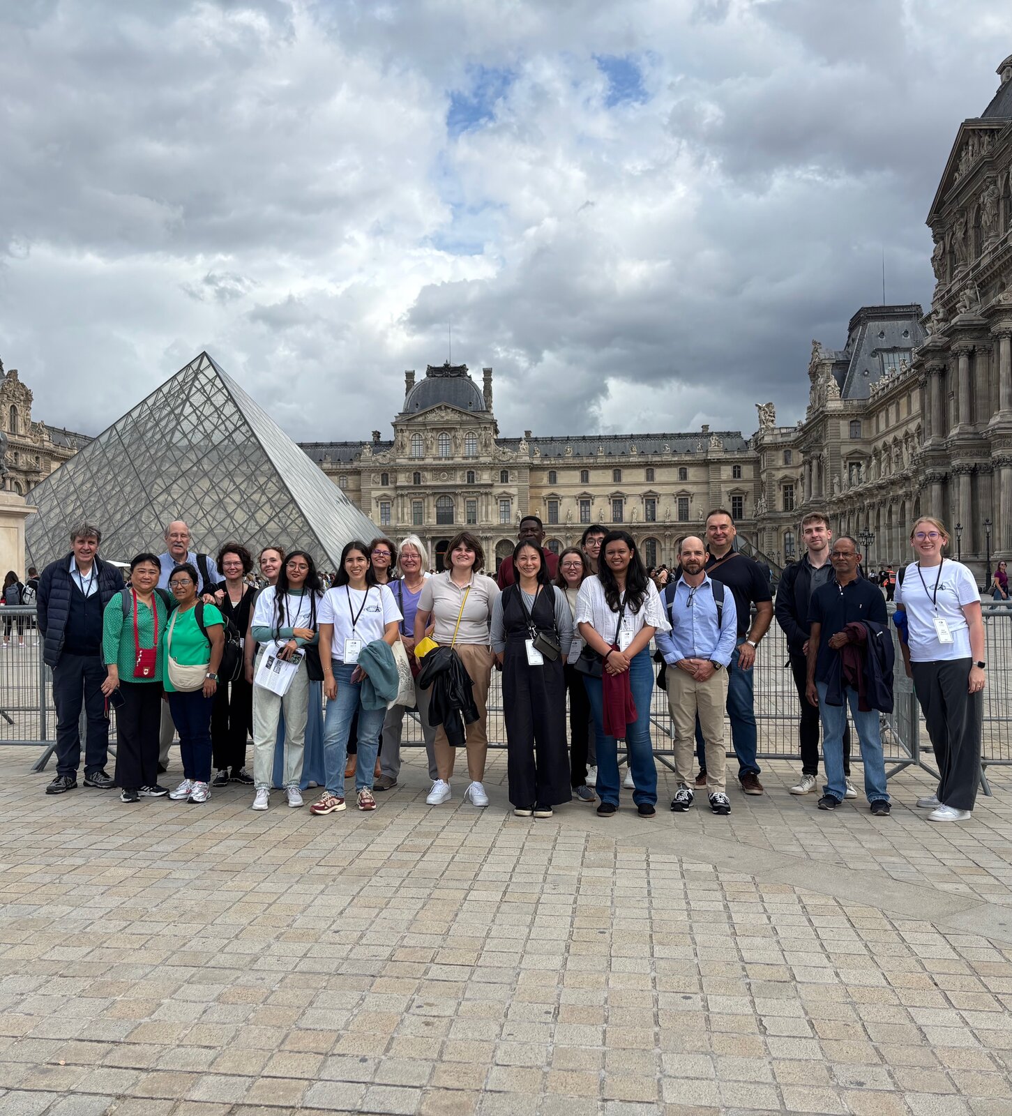 Paris walking tour group